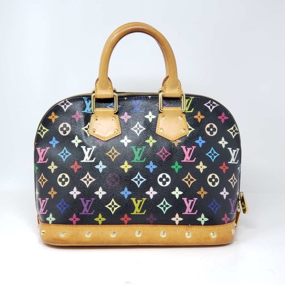 100% Authentic Louis Vuitton Monogram Multicolor Alma PM Hand Bag - Picture 2 of 15